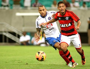 Carlos Eduardo Flamengo e Bahia (Foto: Edson Ruiz / Agência Estado)