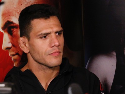Rafael dos Anjos Treino Aberto UFC (Foto: Evelyn Rodrigues)