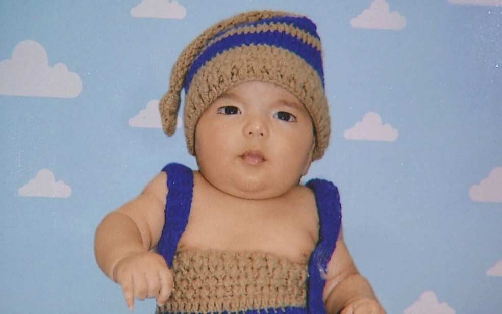 Giovani Orsini, de 3 meses, morreu após ser submetido a cirurgia no intestino (Foto: Reprodução)