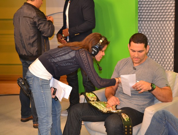 Chris Weidman Esporte Espetacular UFC MMA (Foto: Adriano Albuquerque)