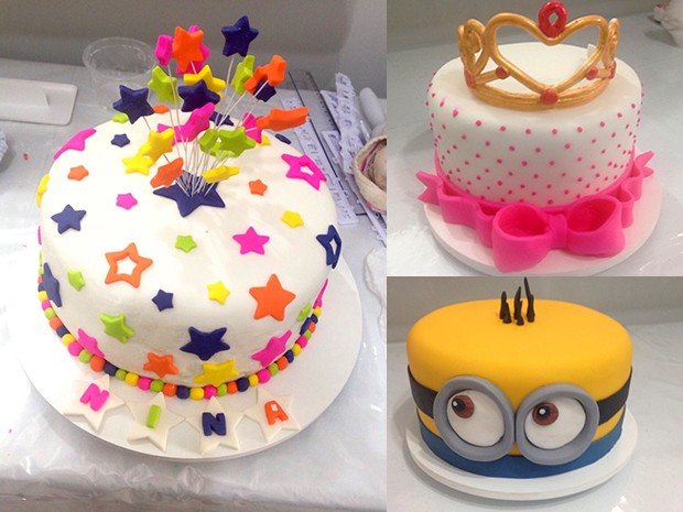 Luana Sardinha recebe muitas encomendas de bolos confeitados (Foto: Gshow)