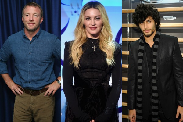 Guy Ritchie, Madonna e Jesus Luz (Foto: Getty Images)