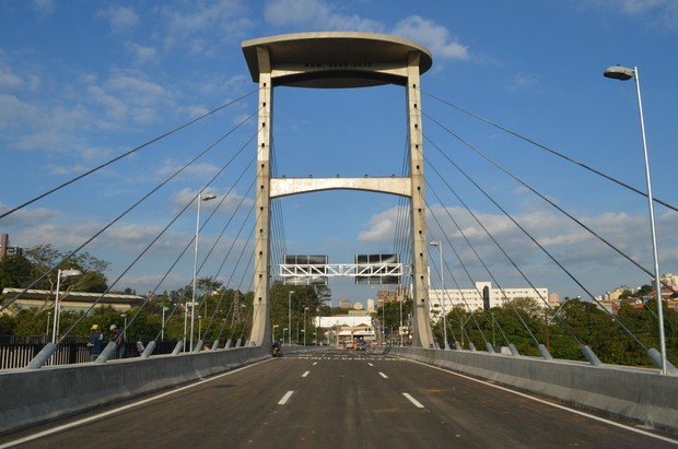 Ponte do mirante será inaugurada nesta quarta-feira (Foto: Thomaz Fernandes/G1)