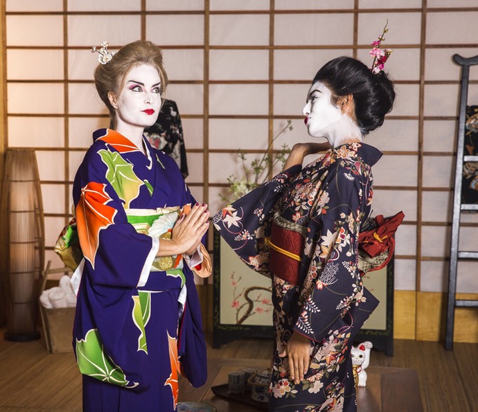 A cultura japonesa é muito presente na formação de Yanna (Foto: Beto Roma)