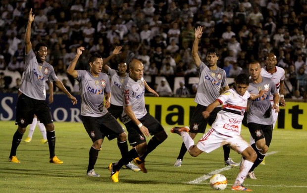 Botafogo-SP x Corinthians, Paulistão (Foto: Rogério Moroti / Agência Botafogo)