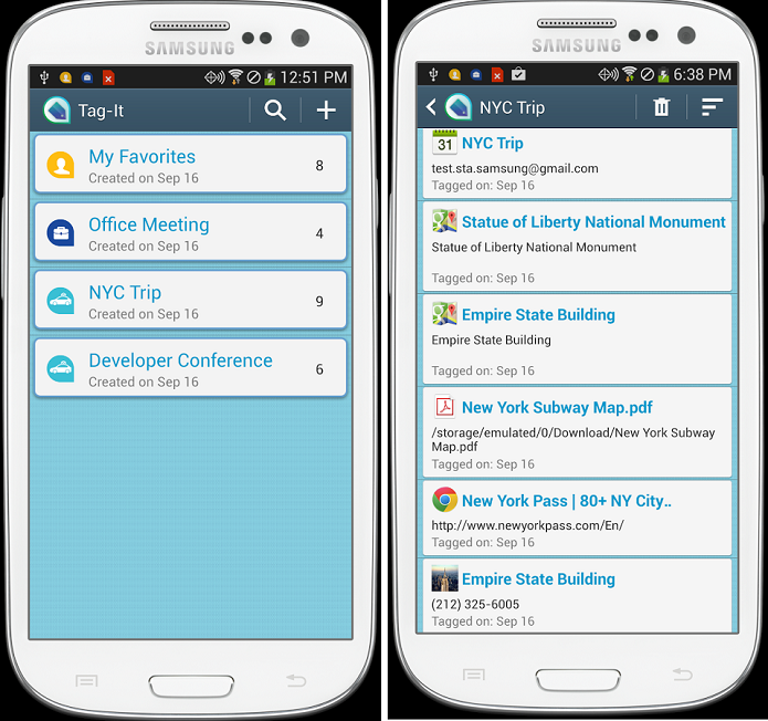 Tag-It Content & File Manager é um app para facilitar gerenciamento de aquivos (Foto: Divulgação/Tag-It Content & File Manager)