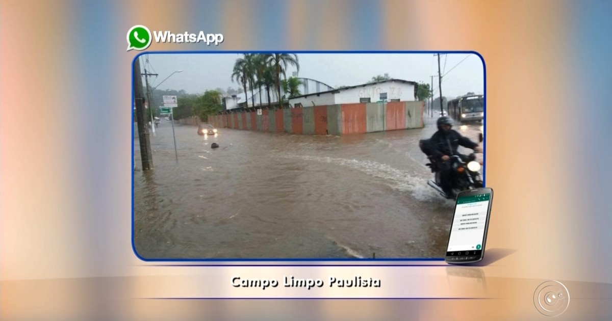 Chuva com vento forte causa estragos em Campo Limpo Paulista - Globo.com