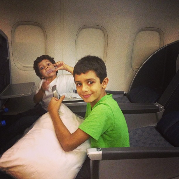 Pedro e Felipe, filhos de Márcio Garcia (Foto: Instagram/Reprodução)