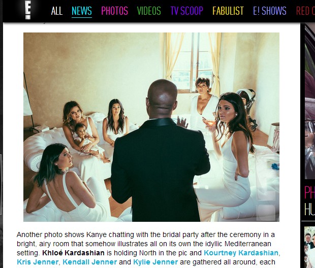 Casamento kim kardashian e Kanye West (Foto:  )
