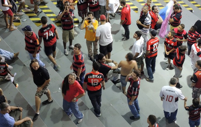 Protesto Torcida Flamengo (Foto: Carlos Mota)
