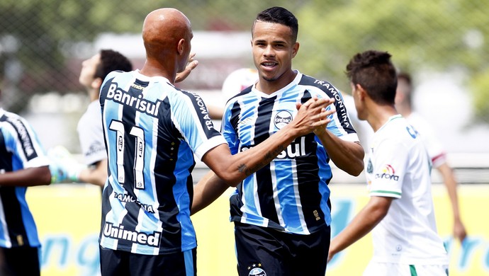 Nicolas Careca Batista centroavante Grêmio sub-20 (Foto: Rodrigo Fatturi/Grêmio/Divulgação)