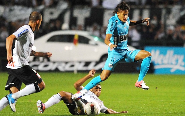 Neymar, Corinthians x Santos (Foto: Marcos Ribolli  / Globoesporte.com)