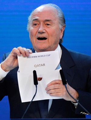 Blatter Fifa catar copa do mundo 2022