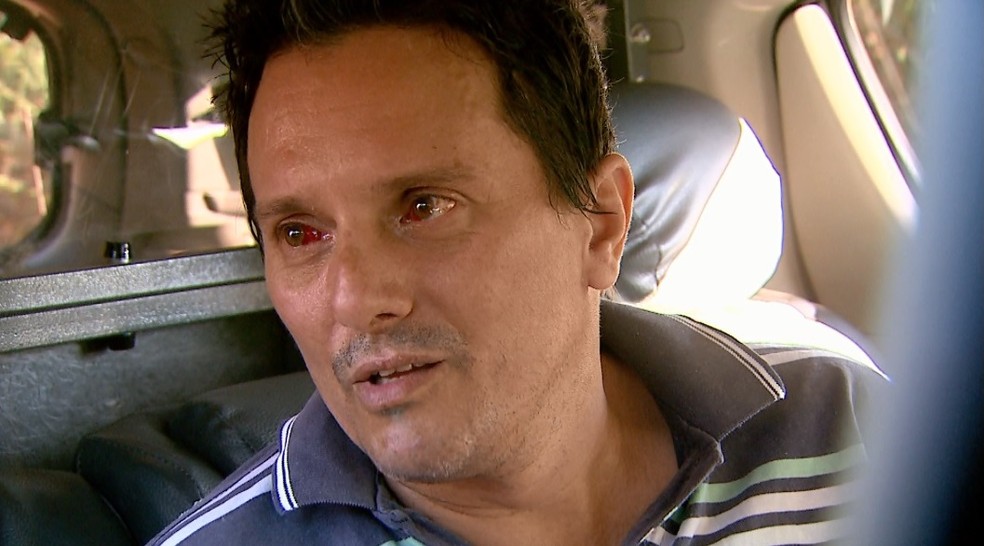 O ex-marido da secret&aacute;ria encontrada morta, Andr&eacute; Luiz Pinho Caetano jardin&oacute;polis ribeir&atilde;o preto cruz das posses sert&atilde;ozinho (Foto: Reprodu&ccedil;&atilde;o/EPTV)