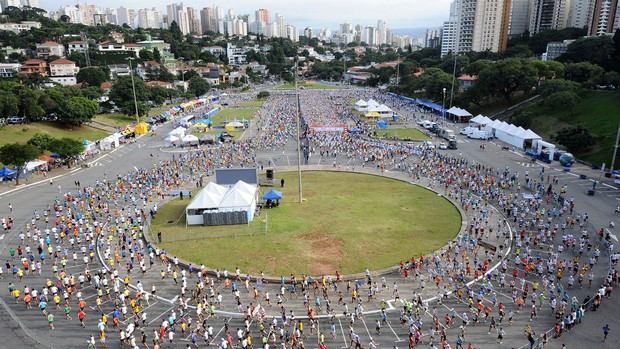 Largada Meia Maratona São Paulo 2012 (Foto: Divulgação)