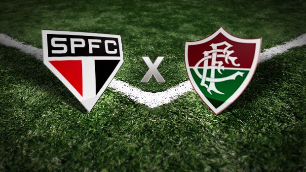 São Paulo x Fluminense (Foto: Rede Globo)