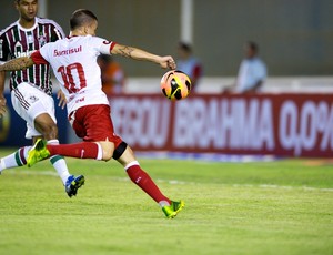 D'Alessandro marca contra o Fluminense (Foto: Alexandre Lops / Inter, DVG)
