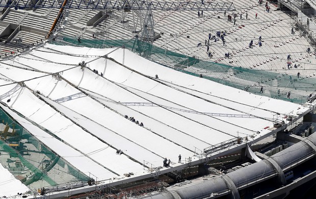 obras estádio maracanã  (Foto: Agência Reuters)