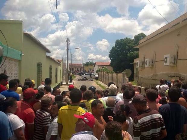 Tiroteio chamou atenção de moradores da cidade (Foto: Divulgação/PM do RN)
