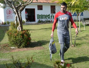 Andrey - goleiro do América-RN (Foto: Jocaff Souza/GloboEsporte.com)