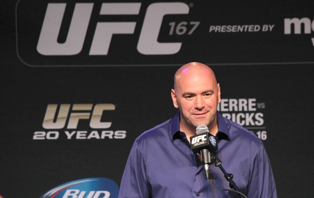 Dana White Coletiva UFC 167 (Foto: Evelyn Rodrigues)