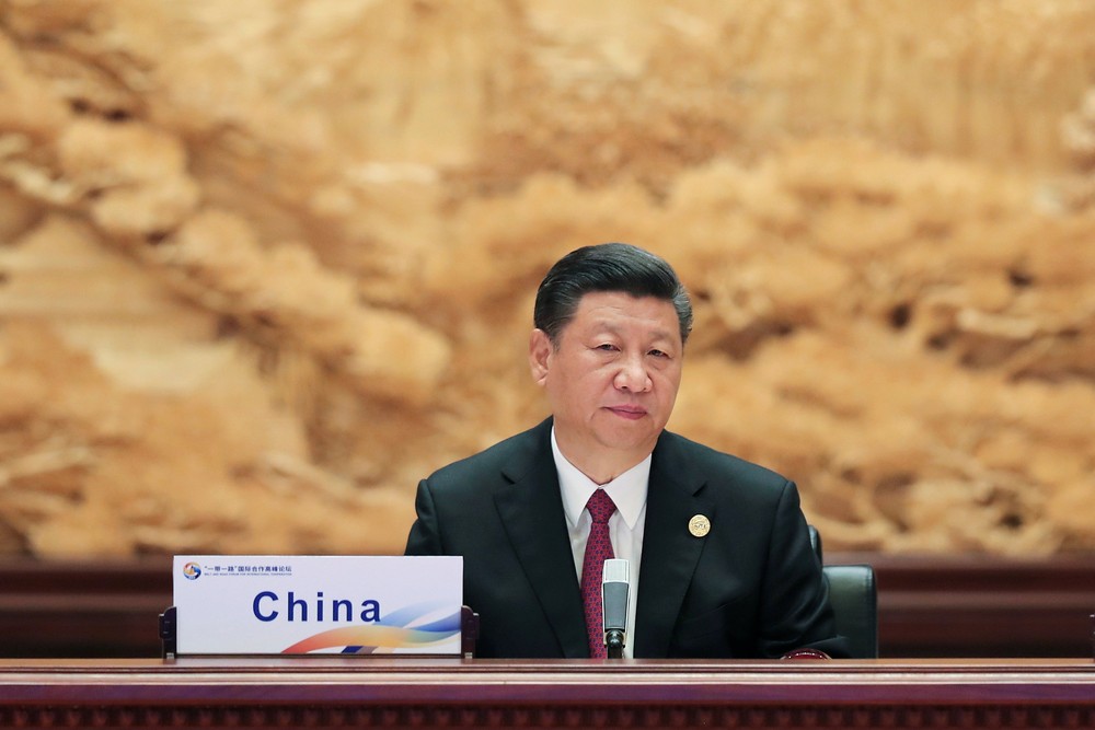 Xi Jinping durante Fórum da Rota da Seda em Yanqi Lake (Foto: Reuters/Lintao Zhang)