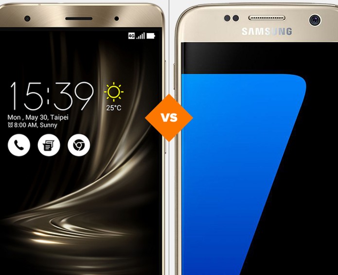 Zenfone 3 Deluxe ou Galaxy S7: veja qual celular top de linha se sai melhor em comparativo (Foto: Arte/TechTudo) Zenfone 3 Deluxe ou Galaxy S7: veja qual celular top de linha se sai melhor em comparativo (Foto: Arte/TechTudo)