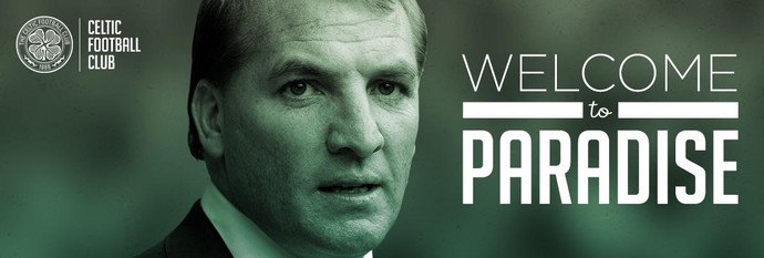 Celtic anuncia Brendan Rodgers  (Foto: site oficial Celtic)