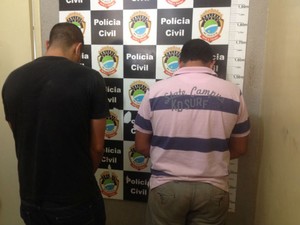 Dois vigilantes presos em MT por suspeita de participação no roubo e desaparecimento de estudante em MT (Foto: Nadyenka Castro/G1 MS)