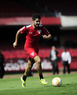 Alexandre Pato São Paulo Treino (Foto: Marcos Ribolli)