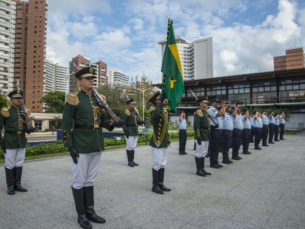 Homenagem no Dia do Ceará ocorre no Palácio da Abolição (Foto: Marcos Studart / Governo do Ceará)