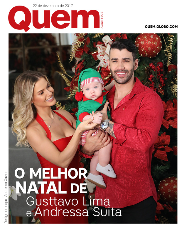 Gusttavo Lima celebra Natal em família e decoração impressiona - Quem