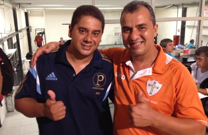 Parentes e rivais: sobrinho alviverde comemora vitória sobre o tio da Lusa