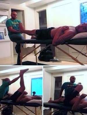 Adriano fisioterapia (Foto: Reprodução)