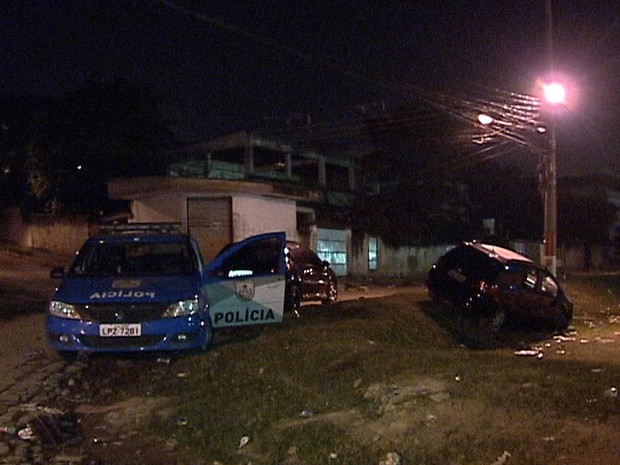 Acidente ocorreu durante uma festa no bairro Jardim Íris, em São João de Meriti.  (Foto: Reprodução/TV Globo)
