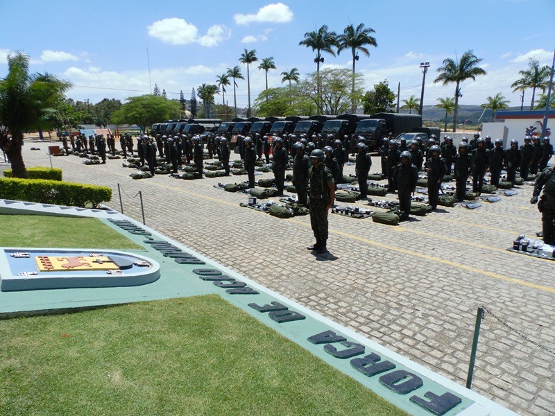 Homens do 71º Batalhão de Infantaria Motorizado (BIMTz) Duarte Coelho, situado em Garanhuns, Pernambuco (Foto: Divulgação/ Comunicação do 71º BIMTz)