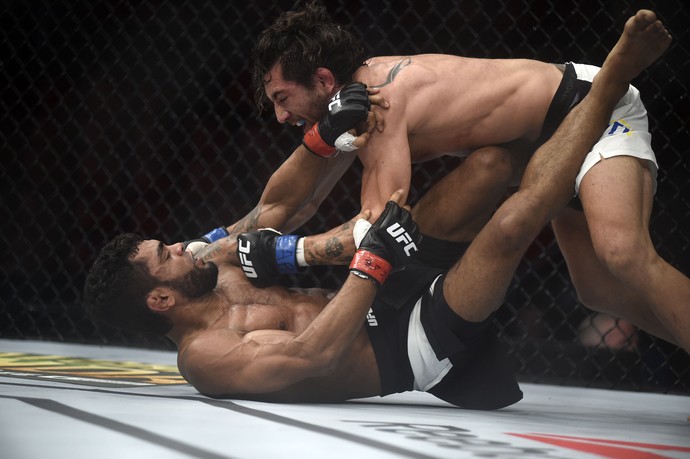 Guido Cannetti x Hugo Wolverine UFC Rio 7 UFC 190 MMA (Foto: André Durão)