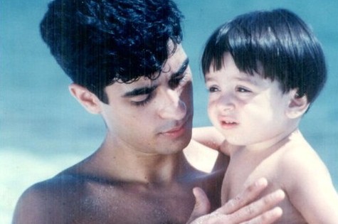 Henrique Farias com o filho, Mateus (Foto: Arquivo pessoal)