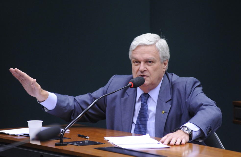 O deputado José Mentor (PT-SP) durante audiência na Câmara (Foto: Lucio Bernardo Jr./Câmara dos Deputados)