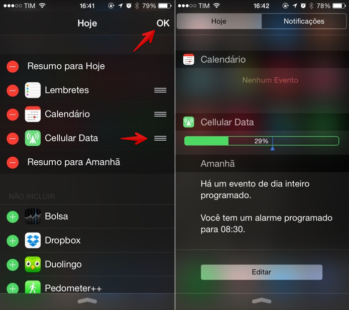 iOS adicione o uso de dados móveis à central de notificações Dicas e Tutoriais TechTudo iOS adicione o uso de dados móveis à central de notificações Dicas e Tutoriais TechTudo