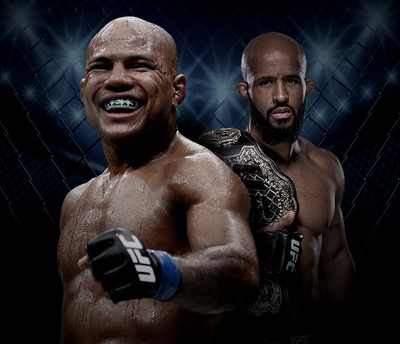 Carrossel Demetrious Johnson x Wilson Reis (Foto: Infoesporte)