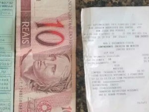 Idoso de 67 anos é detido após tentar subornar PM com R$ 10 em Bom Jesus dos Perdões (Foto: Divulgação/Polícia Militar)