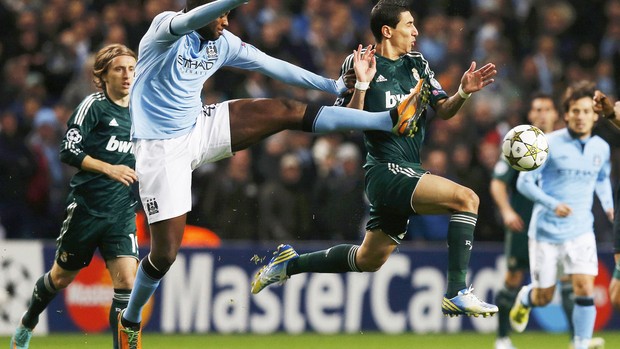 Toure e Di Maria, Manchester City e Real Madrid (Foto: Agência Reuters)