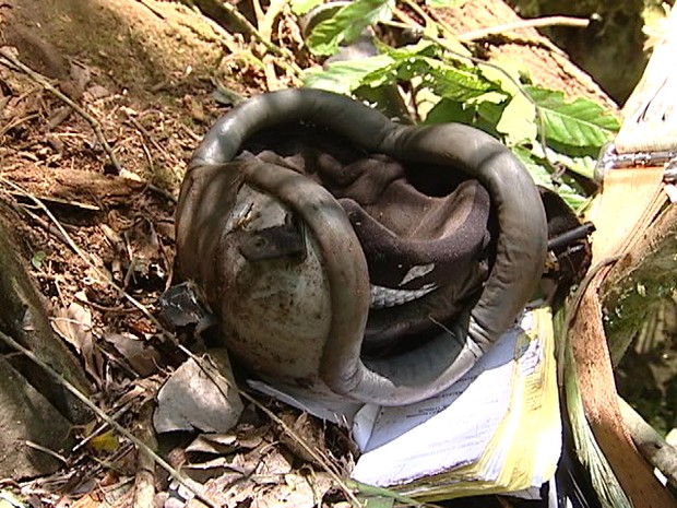 Piloto chegou a ejetar o banco, mas não sobreviveu (Foto: Wilmar Zonella/RBS TV)