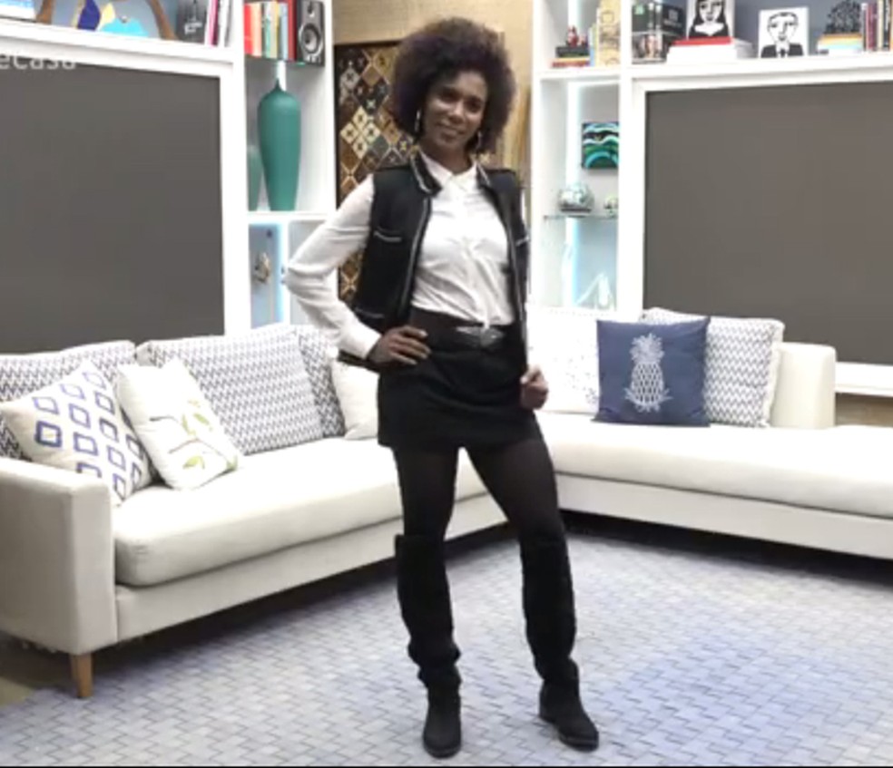 Cano alto: não deixe de usar porque não é forte tendência e combine com looks da mesma cor da bota (Foto: Reprodução)