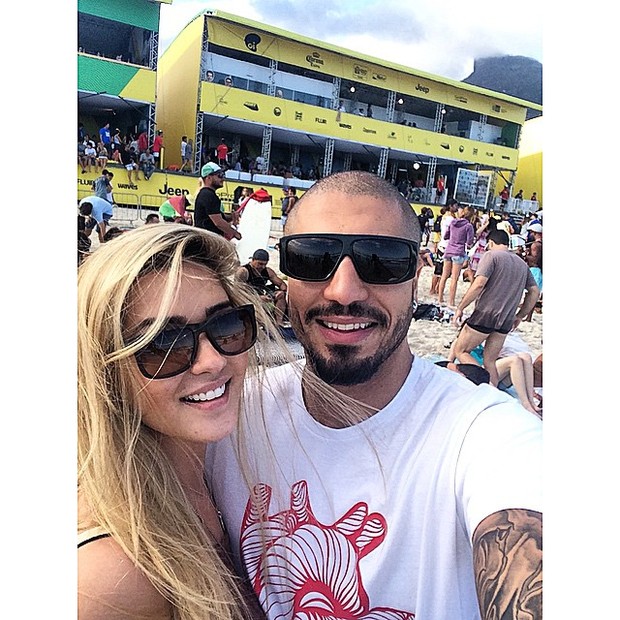 Fernando Medeiros e Aline Gotschalg (Foto: Reprodução / Instagram)
