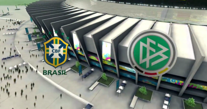 Simulação Copa do Mundo Fifa 2014: Brasil x Alemanha (Foto: Reprodução/Murilo Molina) (Foto: Simulação Copa do Mundo Fifa 2014: Brasil x Alemanha (Foto: Reprodução/Murilo Molina))