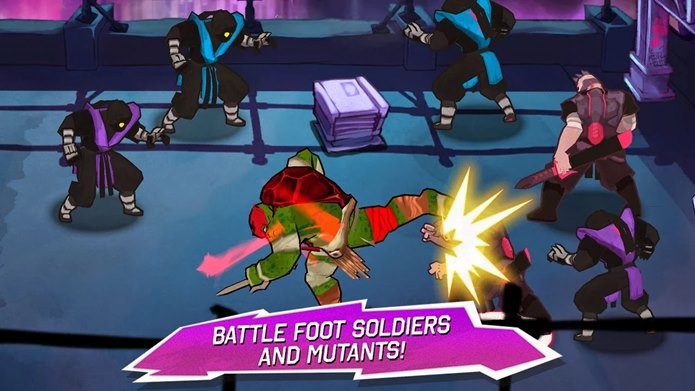 Novo jogo das Tartarugas Ninja para iPhone, iPod Touch e iPad (Foto: Divulgação)
