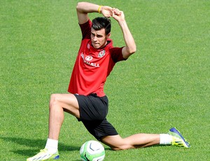  Gareth Bale treino País de Gales (Foto: Reuters)