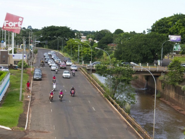 Região do rio Anhanduí será revitalizada (Foto: Marlon Ganassin/ Assessoria de Imprensa da Prefeitura de Campo Grande)